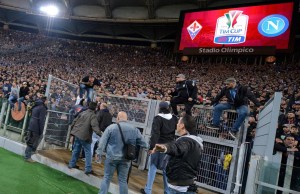 Calcio: finale Coppa Italia; Fiorentina-Napoli