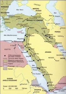 Impero Ottomano nel 1914