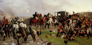 On the Evening of the Battle of Waterloo 1879