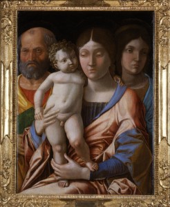 Andrea-Mantegna-Sacra-Famiglia-con-una-santa-tempera-su-tela-cm-76x555