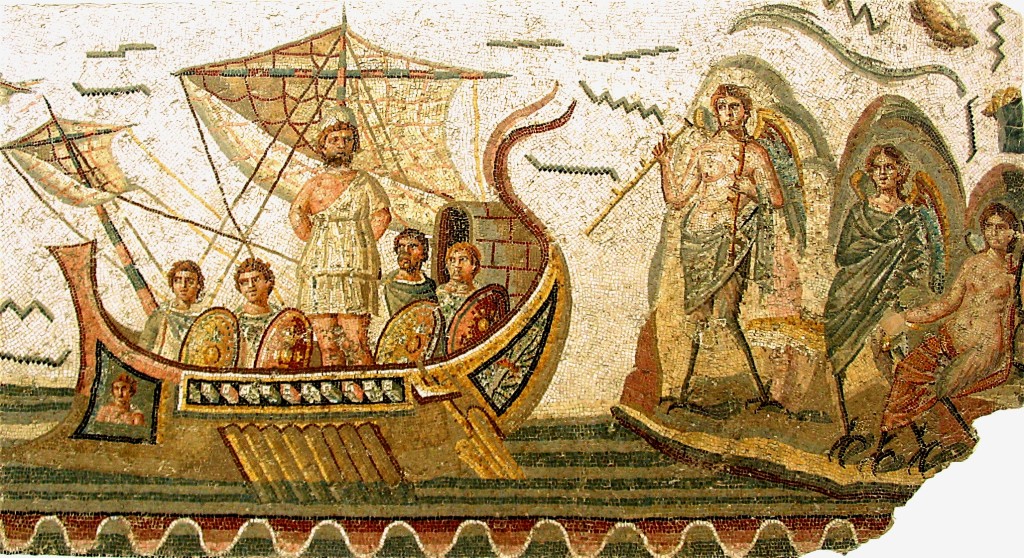 Mosaïque_d'Ulysse_et_les_sirènes